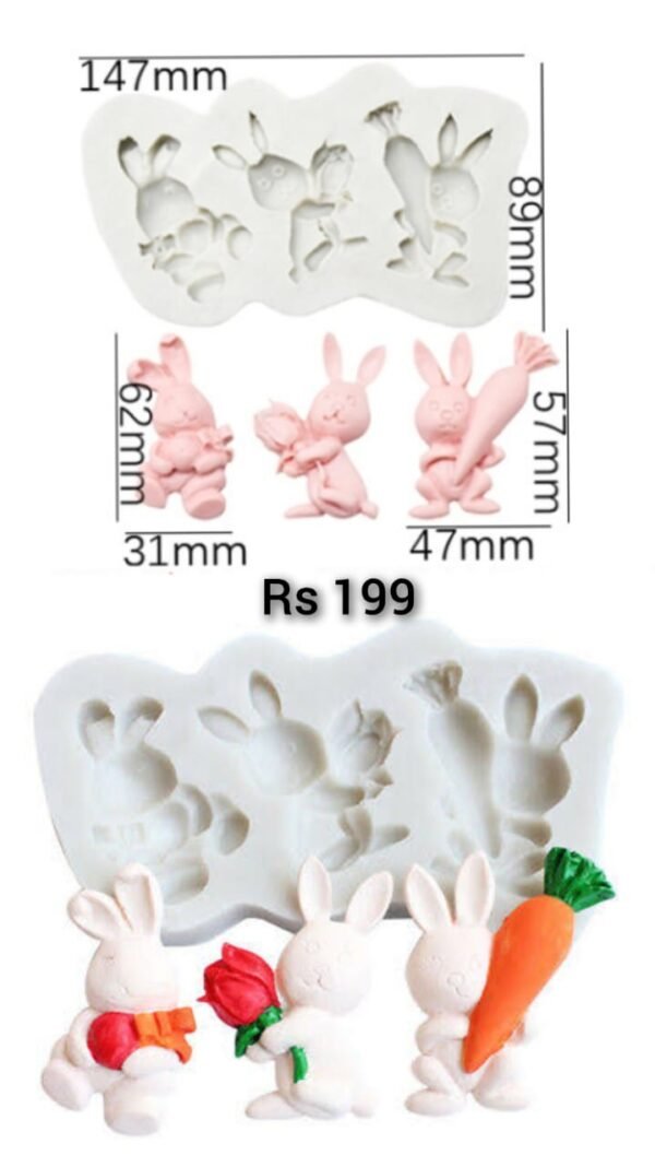 RABBIT BUNNY MOULD