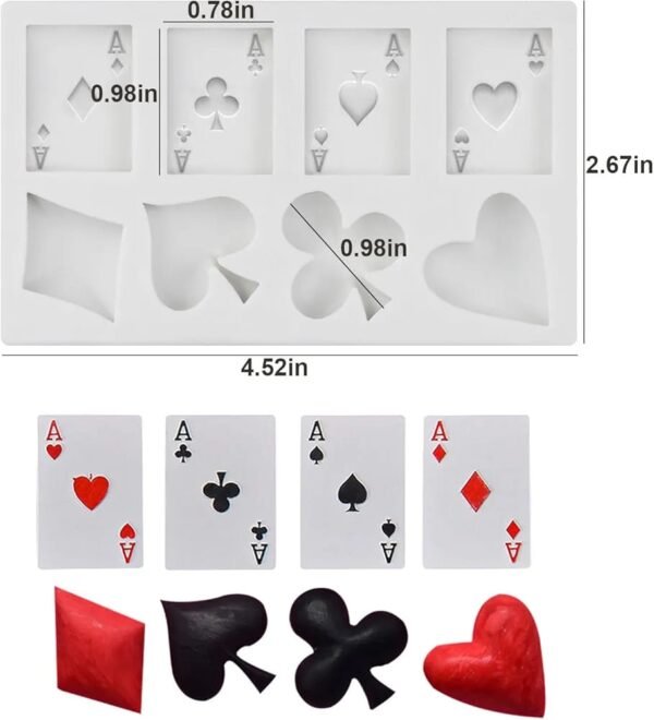 POKER CARD MOLD