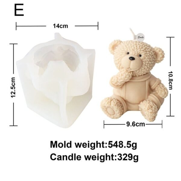 12 CM BIG BEAR MOLD