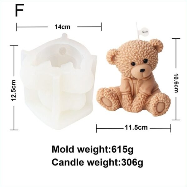 12 CM BIG BEAR MOLD