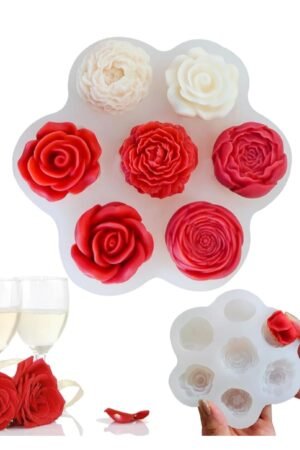 7 CAVITY ROSE MOLD