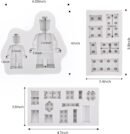 3PC SET LEGO MOLD BLOCK MOLD