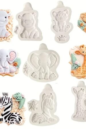 5PC ANIMAL MOULD