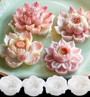 4PC FLOWER MOLD