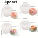 4PC FLOWER MOLD