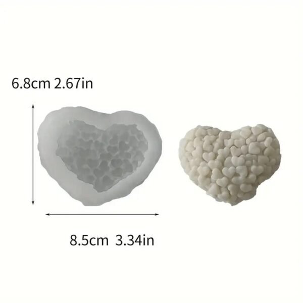 HEART MOULD 8.5CM