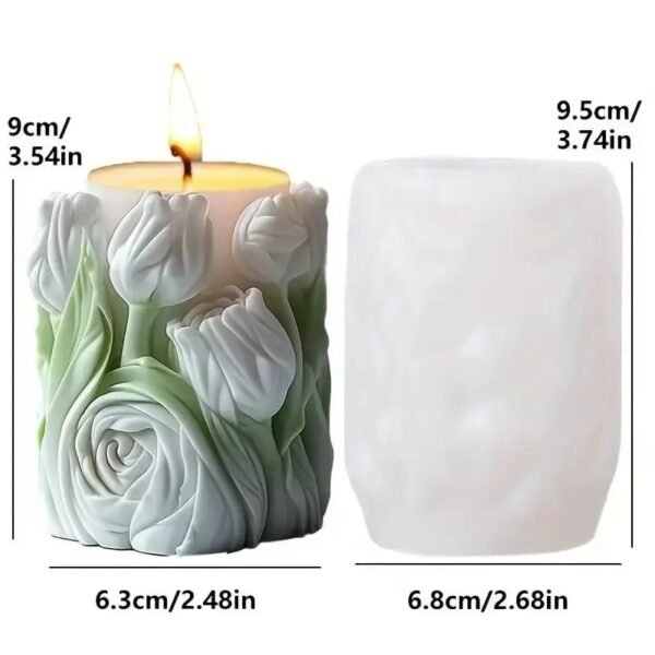Flower pillar mould