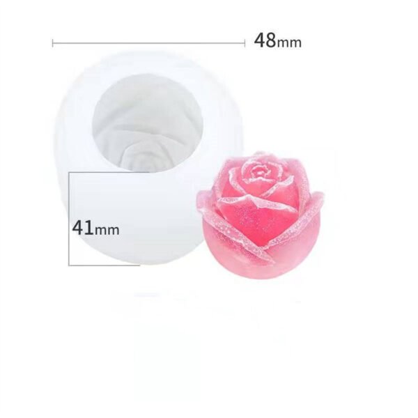 Rose mold 4.5cm - Image 3