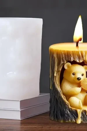Bear mold pillar
