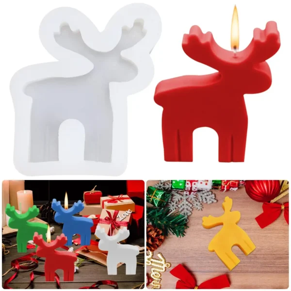 Large 8 cm mold raindeer mould