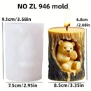 Bear mold pillar