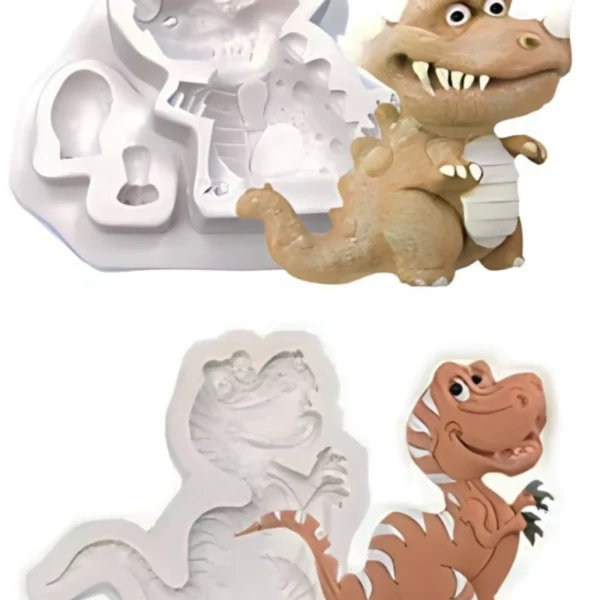2pc Dinasaur Mold