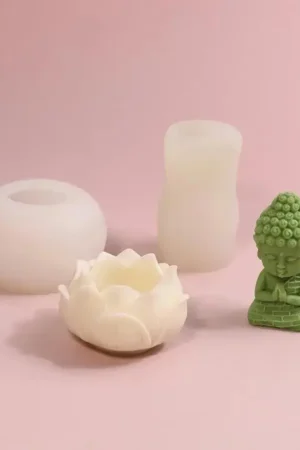 2 pc budhha lotus mold