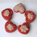 5 pc heart mold