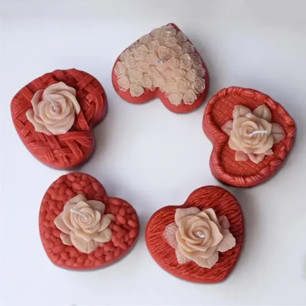 5 pc heart mold - Image 2