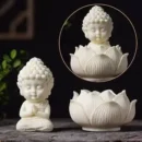 2 pc budhha lotus mold