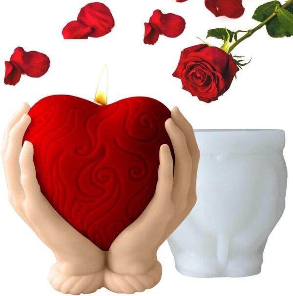 heart hand mould