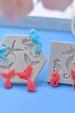 2PC SEA ANIMAL MOULD