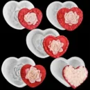 5 pc heart mold