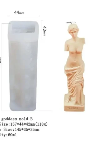 Girl Candle Molds