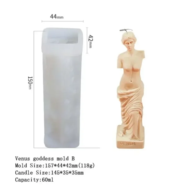 Girl Candle Molds