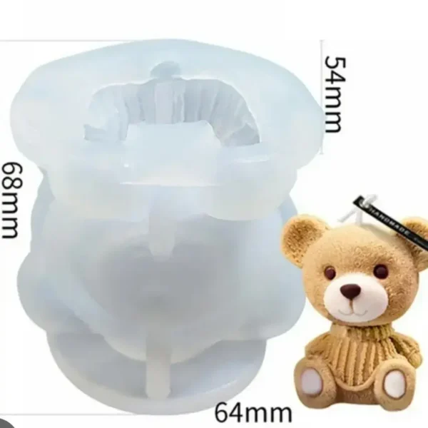 Bear molds mini bear mold 6 cm