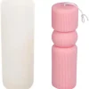 14.7 cm pillar candle mold