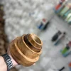 1pc wooden bowl flat curve for candle making