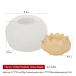Lotus mold soft silicon 220 grm mold