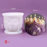 Designer candle mould rkg 131