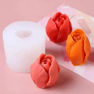 4cm rose bud tulip mold rkg 107