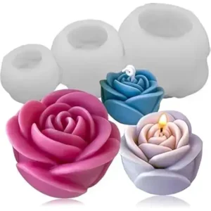 3pc rose mold small medium large set rkg 153