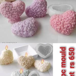 3 pc heart mold