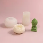 2 pc budhha lotus mold