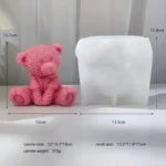Teddy Mould bear mold big