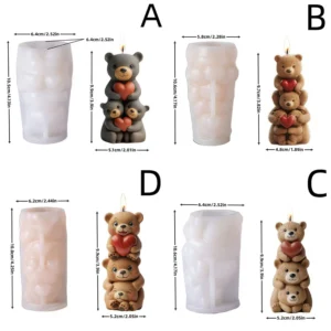 4pc bear mould set rkg 316 316 318 319