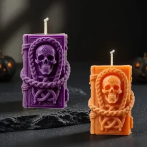 3d skull braided skull mold rkg 101