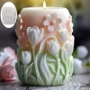 Pillar flower mould