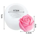 6 cm rose mold