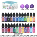 24 pc candle colour China imported