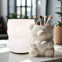 Bear mold concrete mould